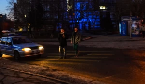 Барнаульские конструкторы показали проецируемую дорожную "зебру".