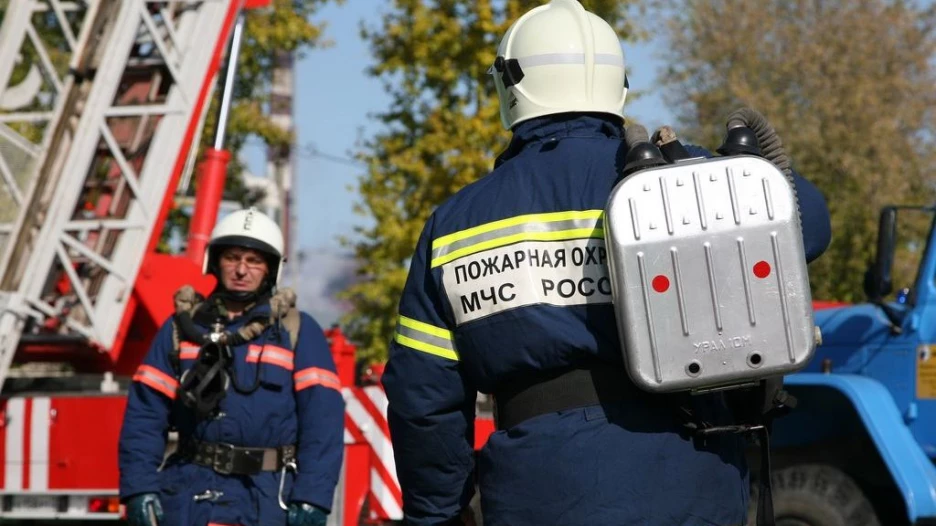 Идут учения.