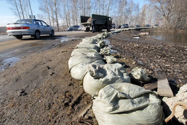 Потоп в барнаульских новостройках.