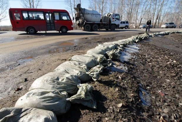 Потоп в барнаульских новостройках.