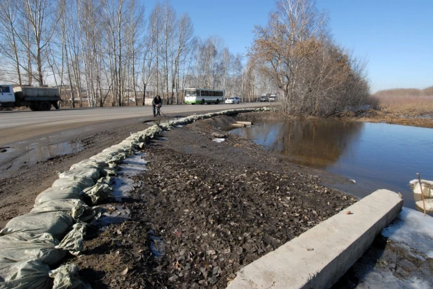 Потоп в барнаульских новостройках.