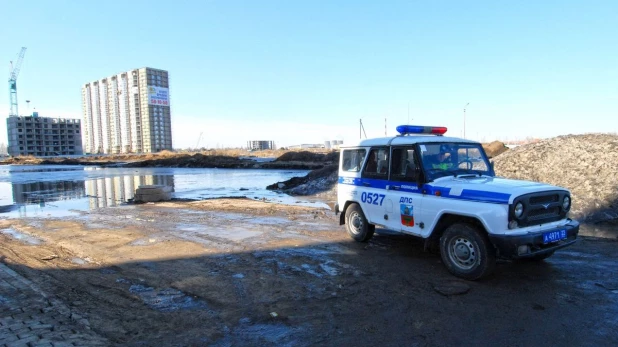 Потоп в барнаульских новостройках.