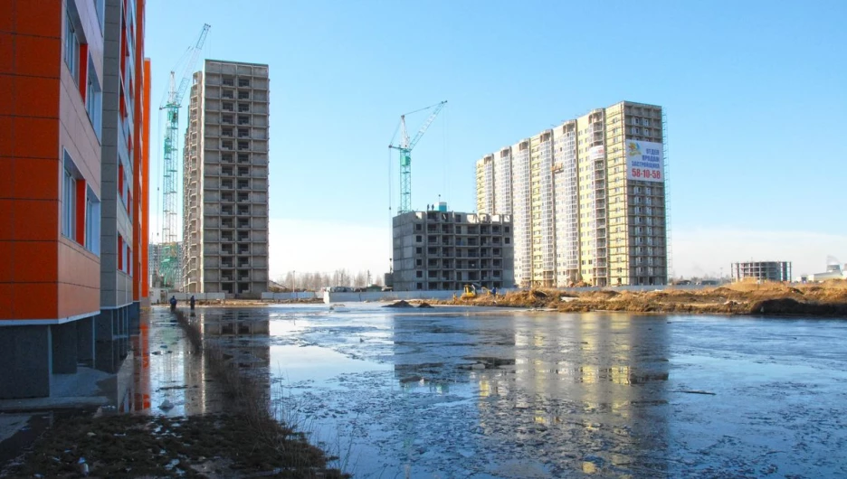 Потоп в барнаульских новостройках.