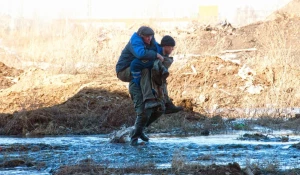 Потоп в барнаульских новостройках.