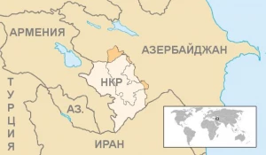 Контуры территории, контролируемой НКР, на контурах территории, на которой была провозглашена НКР.