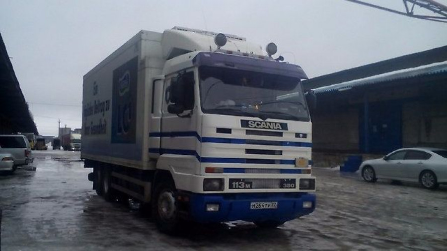 Грузовик Scania.