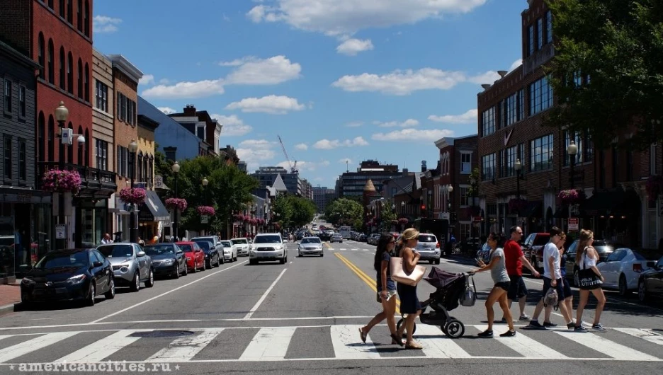 Вашингтон, США. Американцы.