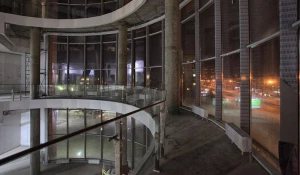 Строящийся ТРЦ "Пионер" изнутри.