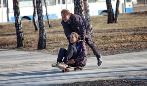 Мгновение барнаульского апреля.