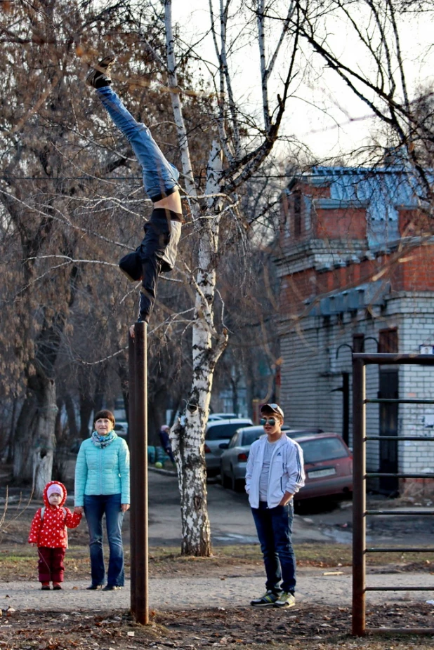 Мгновение барнаульского апреля.