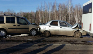 Массовая авария под Омском. 18 апреля 2016 года.