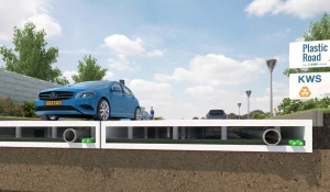 "Пластмассовые" дороги в Голландии