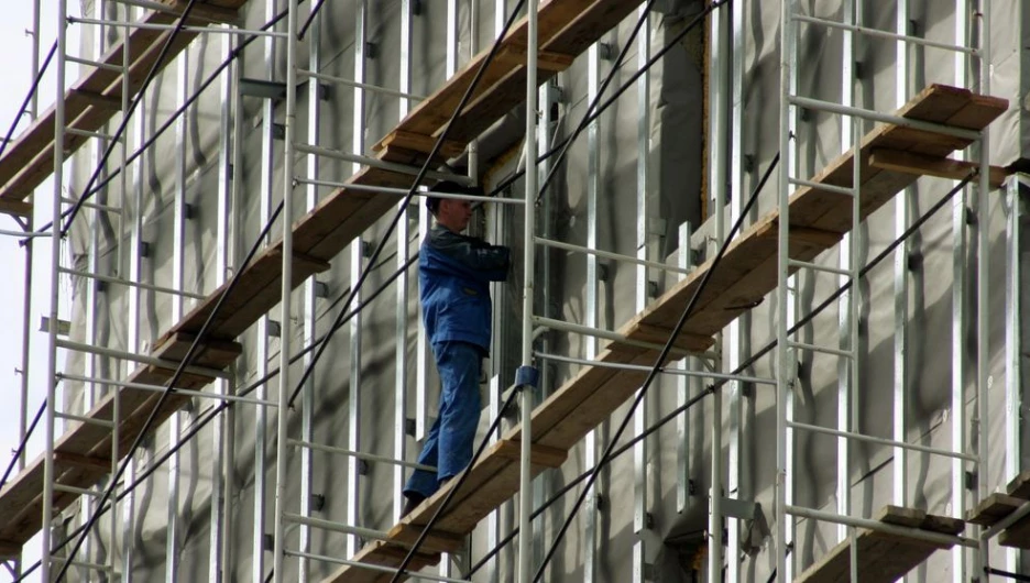 Строительство.