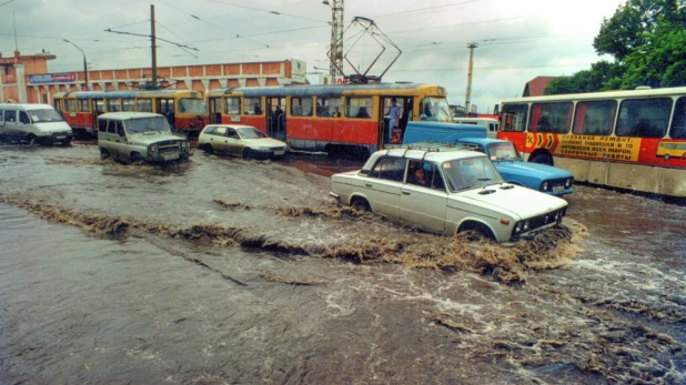 После ливня.