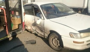 ДТП с участием автобуса.