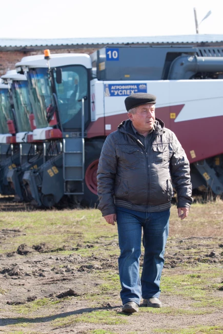 Владимир Юрьев директор агрофирмы &quot;Успех&quot;.