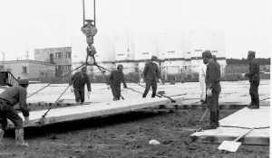 Ликвидаторы аварии на Чернобыльской АЭС.