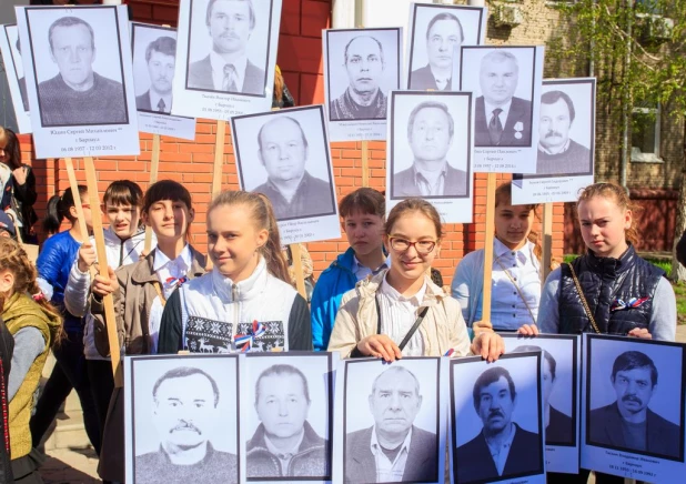 В Барнауле почтили память "чернобыльцев".