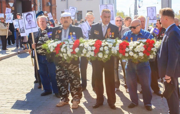 В Барнауле почтили память "чернобыльцев".