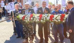 В Барнауле почтили память "чернобыльцев".