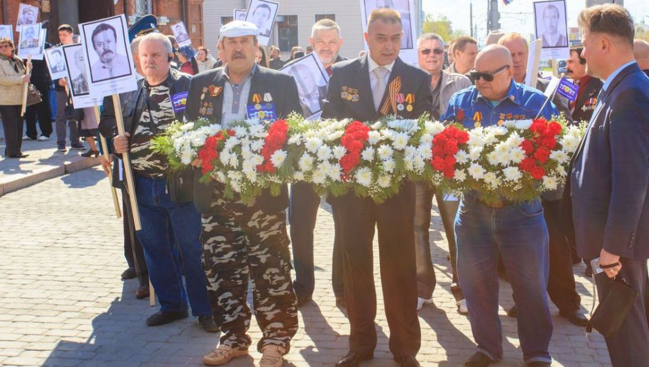 В Барнауле почтили память "чернобыльцев".
