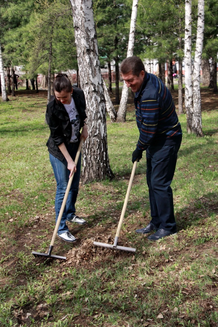 Весенние девушки Барнаула.