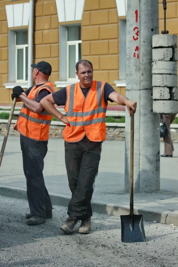 Апрельские мужчины Барнаула.