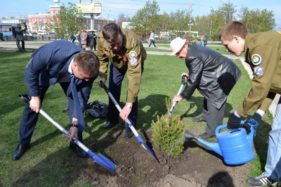 Акция &quot;Лес Победы&quot;. 28 апреля 2016 года.