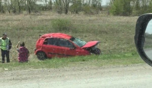 ДТП между Поспелихой и Курьей.