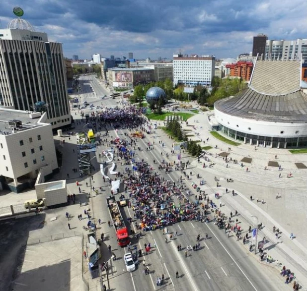 "Монстрация-2016" в Новосибирске.