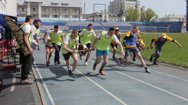 Спортивный праздник День призывника. Барнаул, 5 мая 2016 года