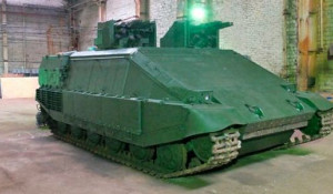 Украинский городской танк "Азовец".