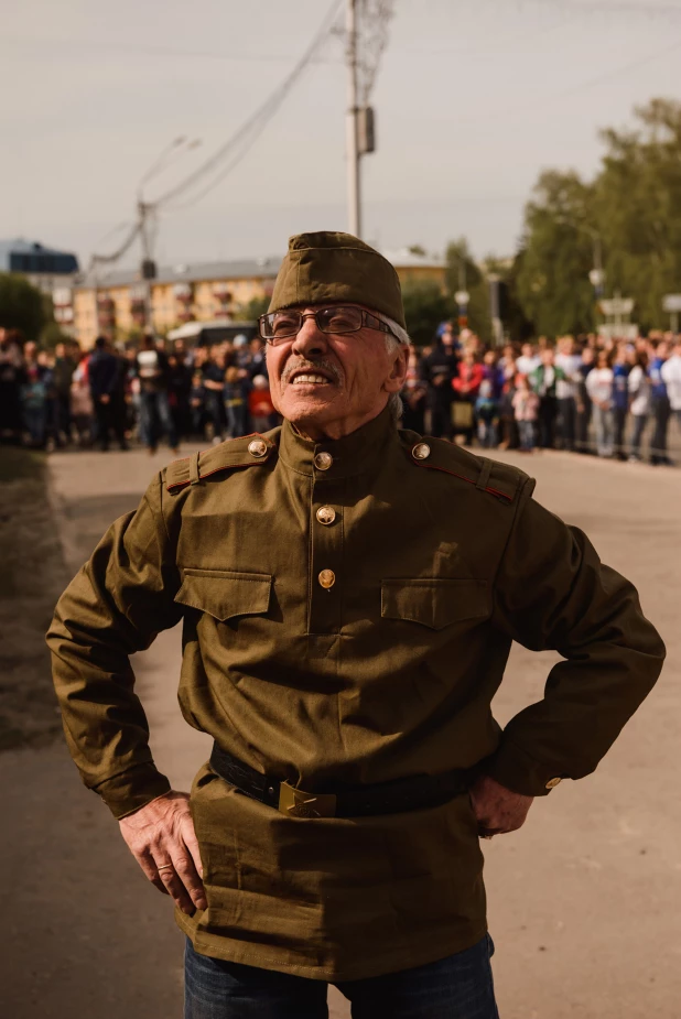 Реконструкция "Битва за Москву". Барнаул, 5 мая 2016 года.