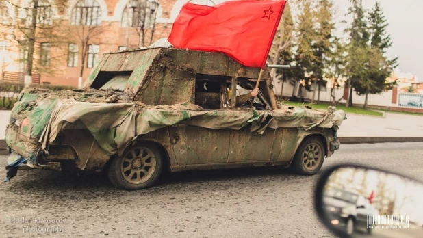 В День Победы барнаульцы устроят грандиозный автопробег.