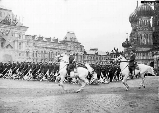 Первый Парад Победы. Москва, 24 июня 1945 года.