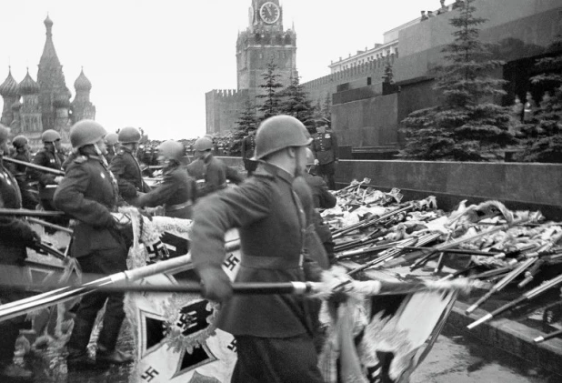 Первый Парад Победы. Москва, 24 июня 1945 года.