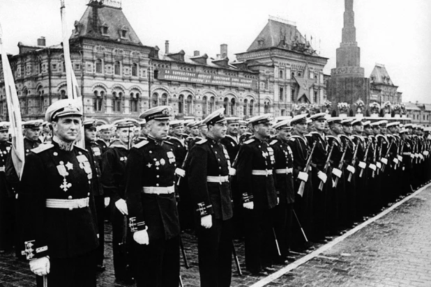 Первый Парад Победы. Москва, 24 июня 1945 года.