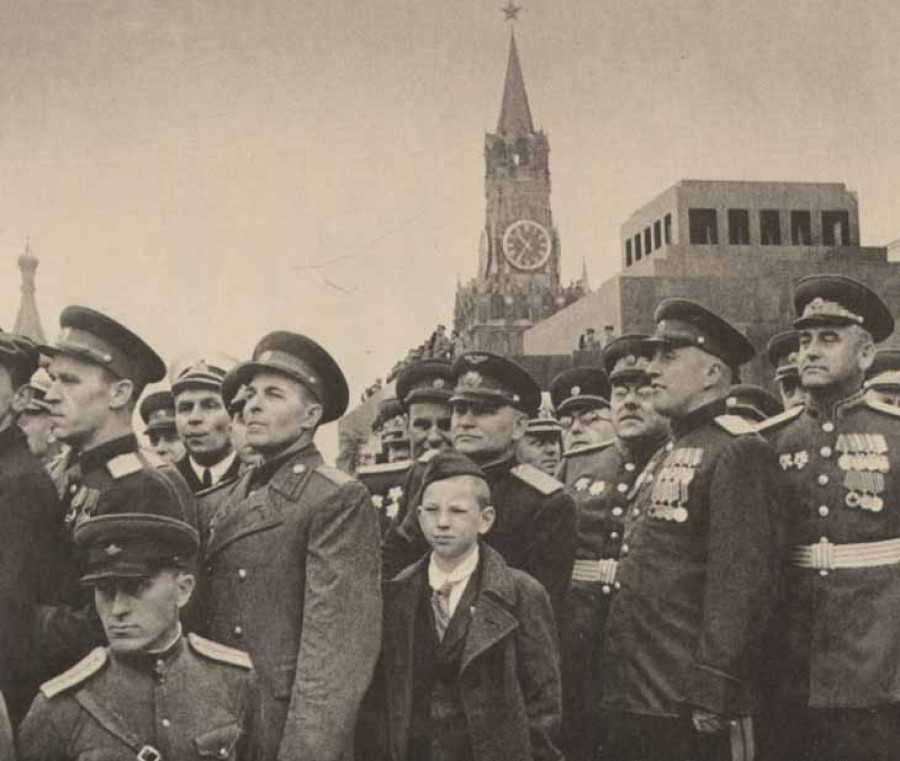 Первый Парад Победы. Москва, 24 июня 1945 года.