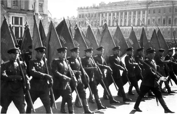 Первый Парад Победы. Москва, 24 июня 1945 года.