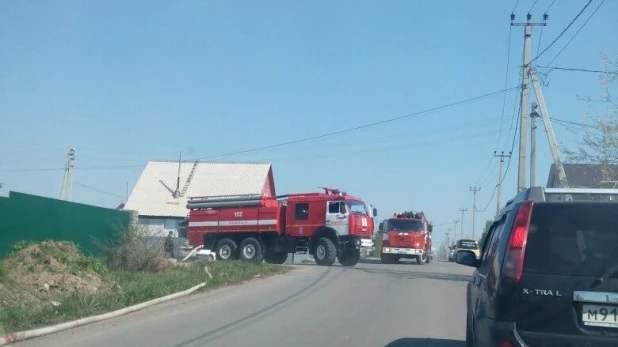 В Барнауле пробки на выезде из города.