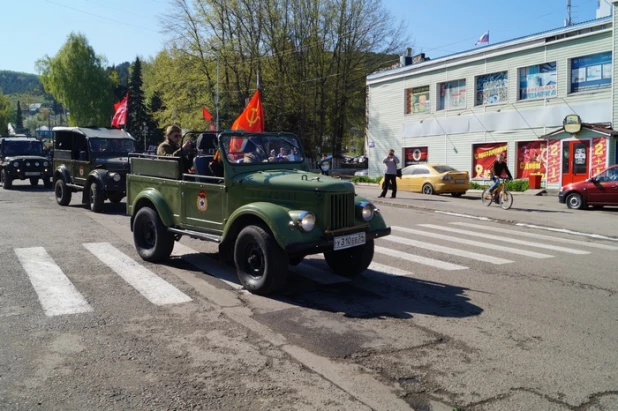 Автомотовелопробег в Белокурихе.