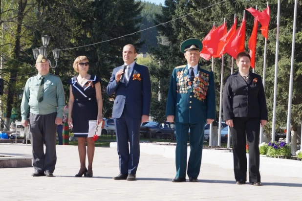 Автомотовелопробег в Белокурихе.