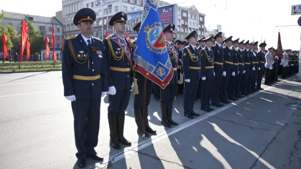 "Бессмертный полк" в Барнауле. 9 мая 2016 года.