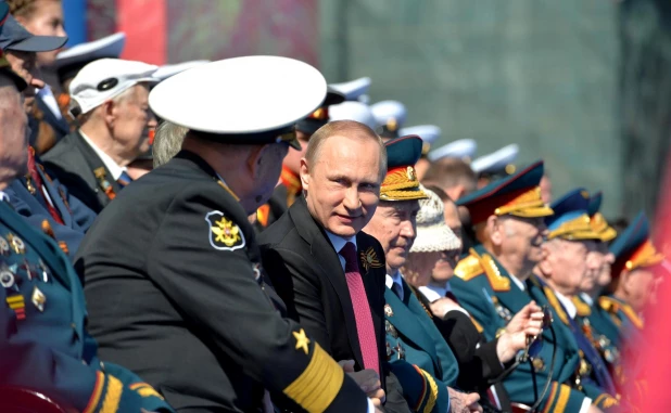 Парад Победы в Москве.