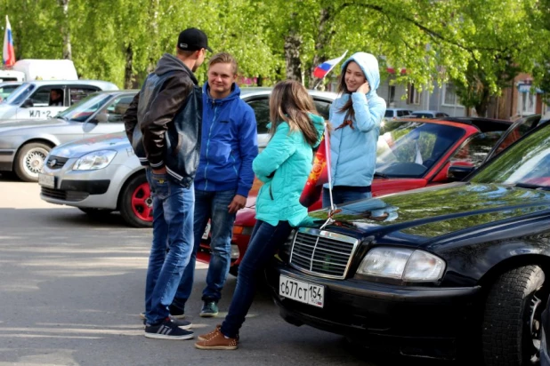 Праздничный автопробег.