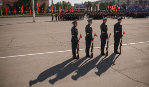 День Победы в Барнауле. 9 мая, 2016 год.