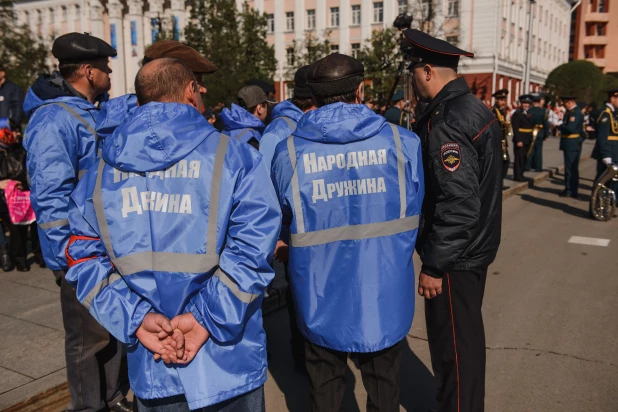 День Победы в Барнауле. 9 мая, 2016 год.