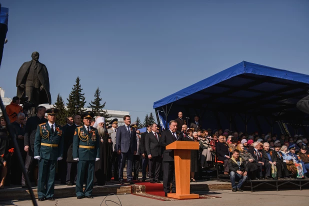 День Победы в Барнауле. 9 мая, 2016 год.