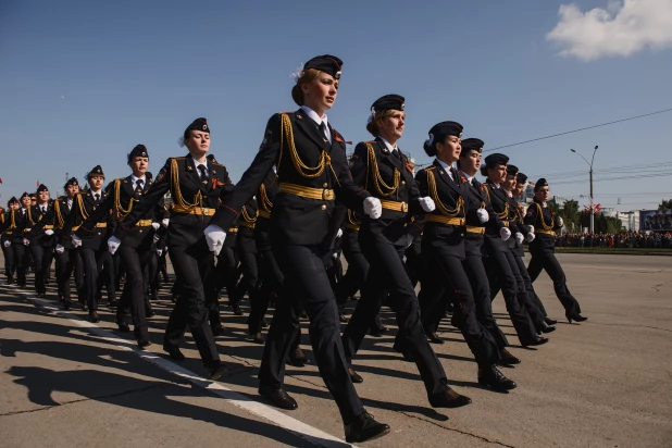 День Победы в Барнауле. 9 мая, 2016 год.