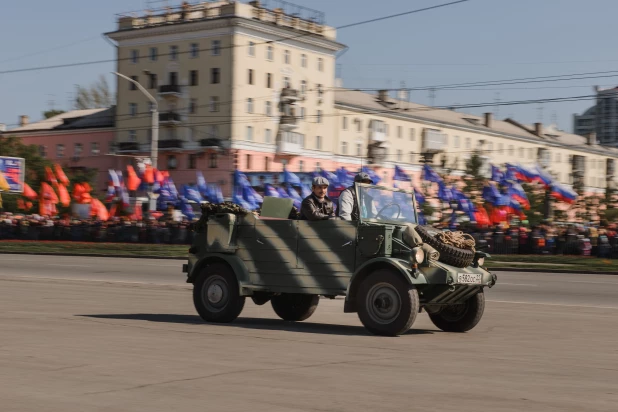 День Победы в Барнауле. 9 мая, 2016 год.